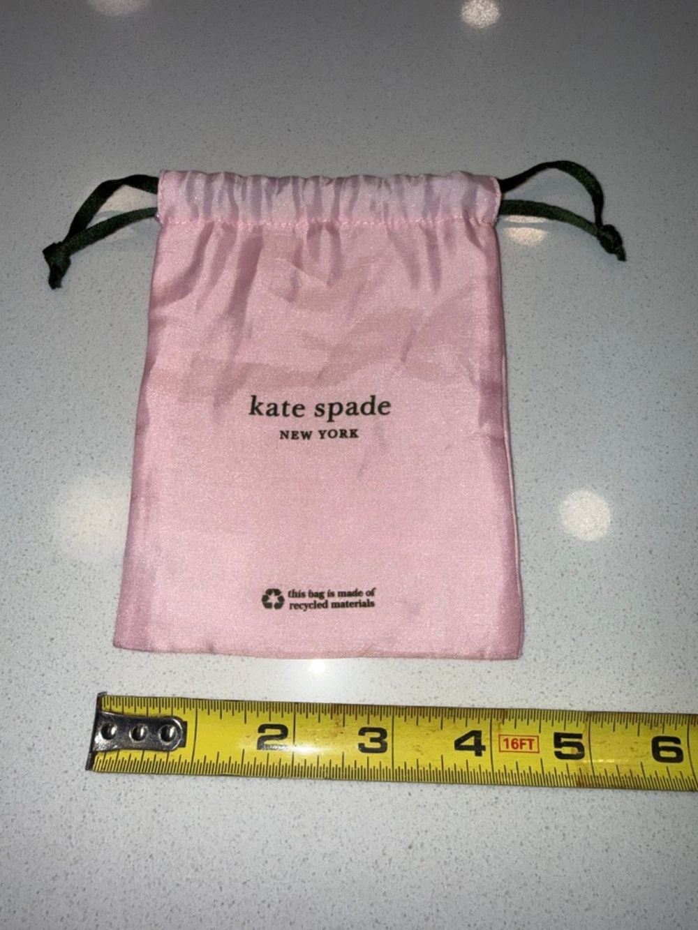 Kate Spade Gold Plated Love Notes Hinged Bangle Bracelet Locking Clasp with bag - Picture 7 of 7